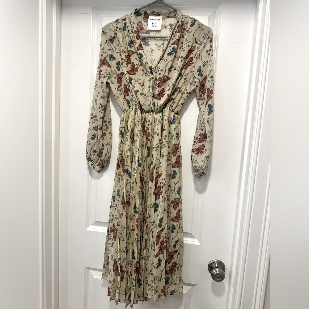 Pre-owned Semicouture floral dress